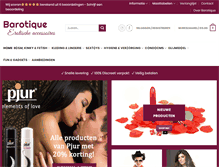 Tablet Screenshot of barotique.nl